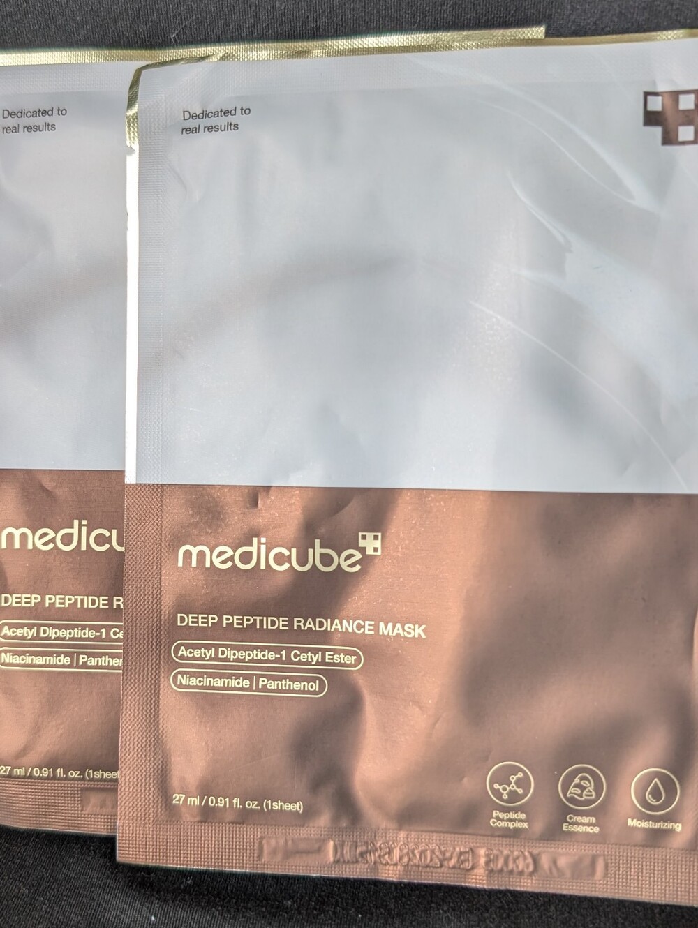 ❤️ 2 Deep Peptide Radiance Masks  Medicube Anti-aging K-Beauty Korean Skincare